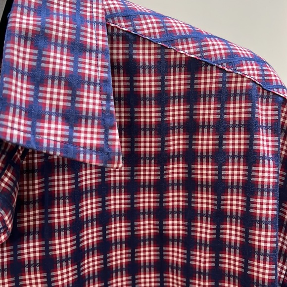 Johnston & Murphy cotton LS shirt, L - Picture 2 of 16